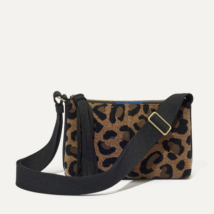 PDP |The ReVelvet Casual Crossbody in ReVelvet Cat shown from the front.