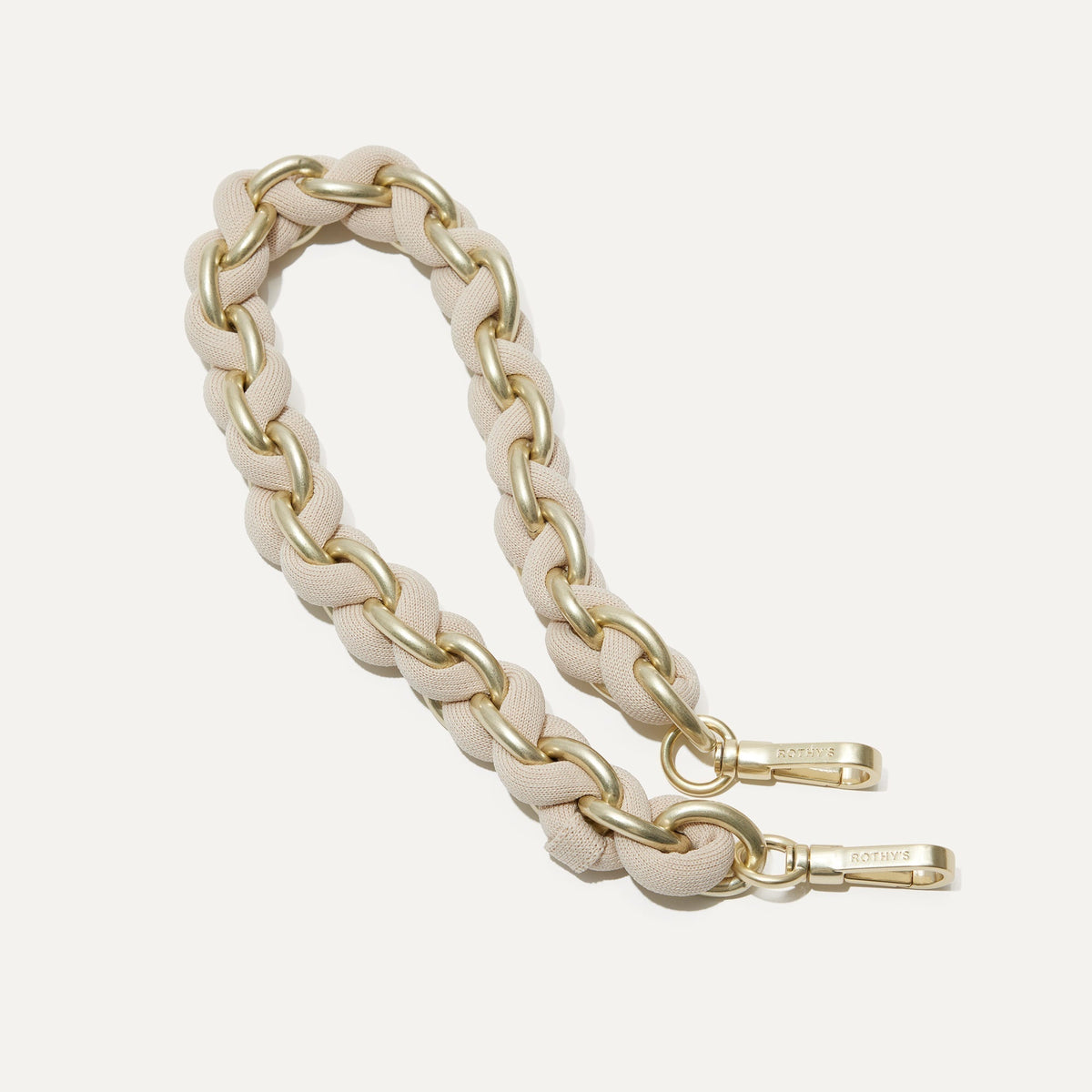 The Shoulder Strap in White.