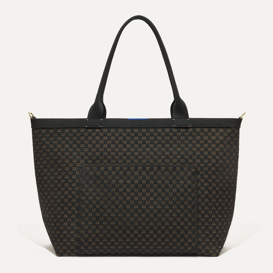 PDP |The Zip Travel Tote in Night Song shown from the front.