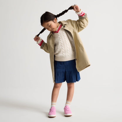 model | Alternate image of a child modeling The Kids Stretch Sneaker in Bubblegum Pop.